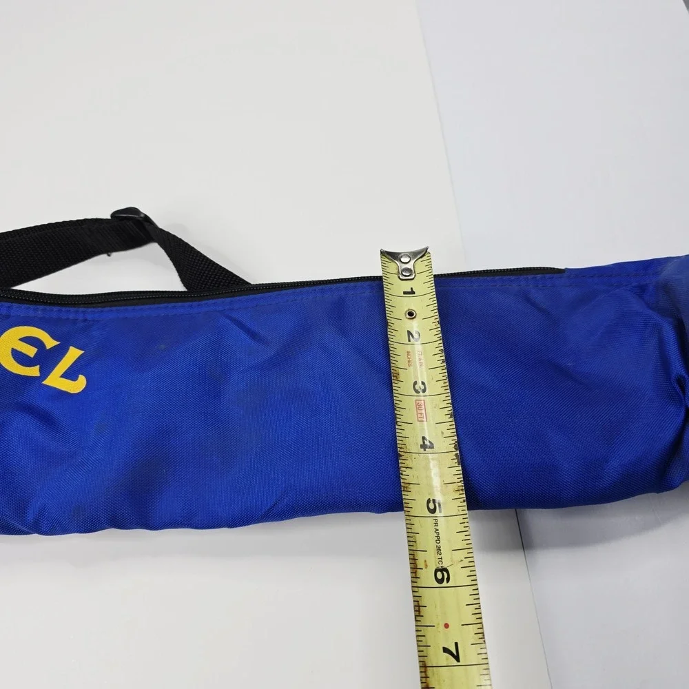 Camel Cigarette Pool Cue‎ Stick Soft Case Smokin' Joe Zippered Bag Blue Vintage